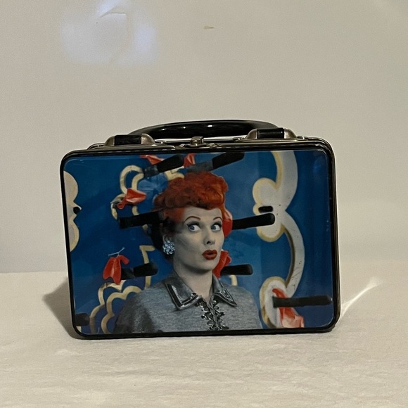 Vintage Collectible Lucille Ball “Lucy Tells The Truth” Tote/Lunch Box - Picture 1 of 5